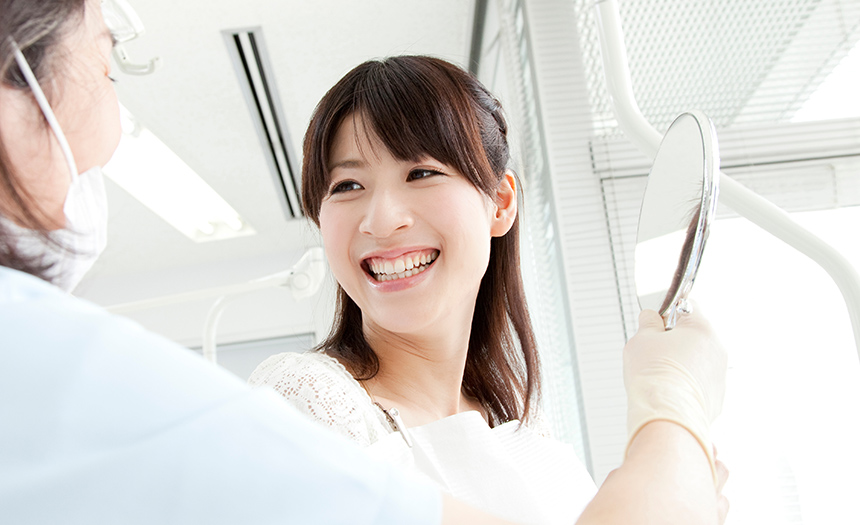 歯科医師、歯科衛生士によるプロのホワイトニング対応